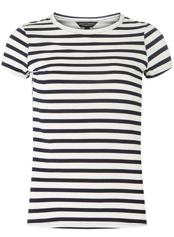 Dorothy Perkins Navy Striped T-shirt