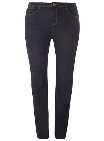 Dorothy Perkins Dp Curve Indigo 'ashley' Skinny Fit Jeans