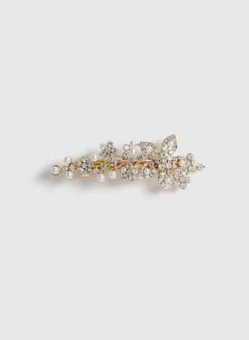 Dorothy Perkins Embellished Gold Barrette