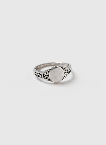 Dorothy Perkins Silver Oval Ring