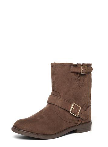 Dorothy Perkins 'maddy' Tan Fur Lined Ankle Boots