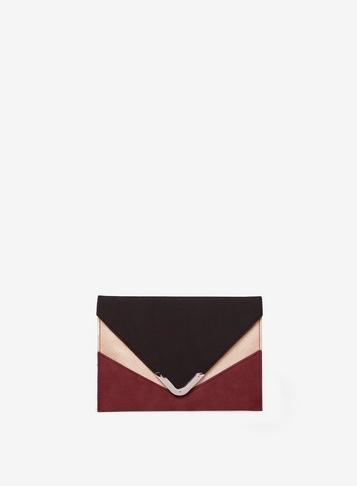 Dorothy Perkins *pieces Black 'kahli' Clutch