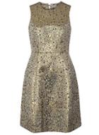 Dorothy Perkins *vero Moda Gold Peacock Prom Dress