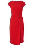 Dorothy Perkins Lily & Franc Red Manipulated Shift Dress