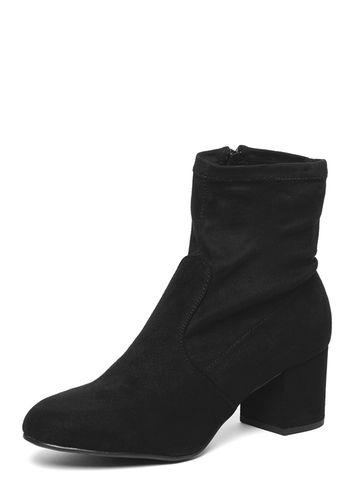 Dorothy Perkins Wide Fit Black 'allstar' Boots