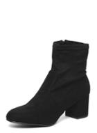 Dorothy Perkins Wide Fit Black 'allstar' Boots