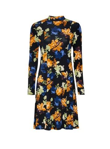 Dorothy Perkins Green And Yellow High Swing Dress