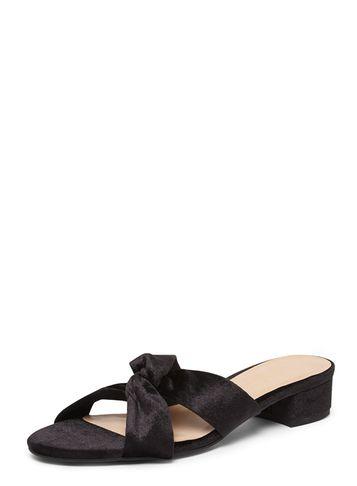 Dorothy Perkins Black 'francesca' Twist Mules