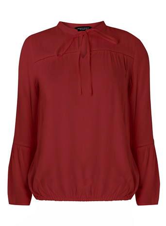 Dorothy Perkins Russet Ladder Tie Gypsy Top
