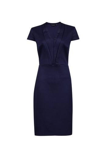 Dorothy Perkins *navy V-neck Pencil Dress