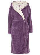 Dorothy Perkins Purple And Blush Spot Dressing Gown