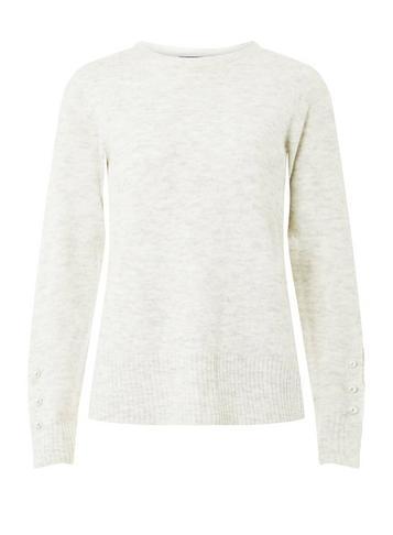 Dorothy Perkins Grey Pearl Cuff Jumper