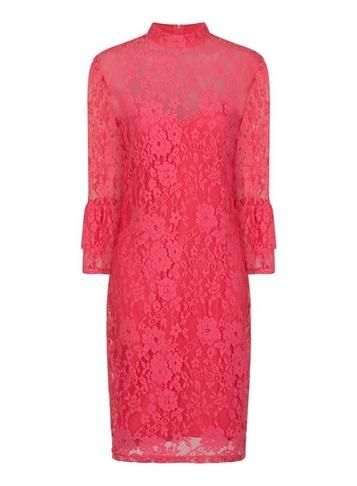 *paper Dolls Coral Double Cuff Shift Dress