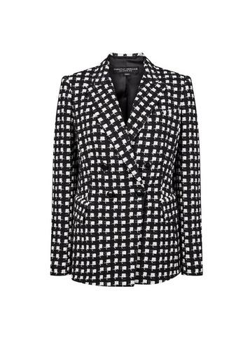 Dorothy Perkins Monochrome Check Print Jacket