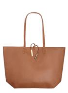 Dorothy Perkins Tan Suede Back Shopper Bag