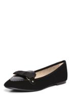 Dorothy Perkins 'lisbon' Black Bow Loafers