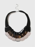 Dorothy Perkins Pink Resin Collar Necklace