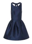 Dorothy Perkins *chi Chi London Blue Keyhole Back Mini Dress
