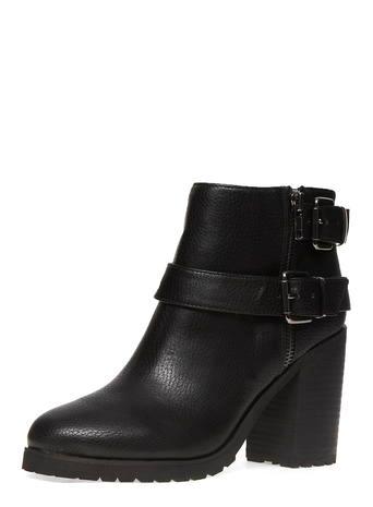 Dorothy Perkins Black Block Heel Ankle Boots