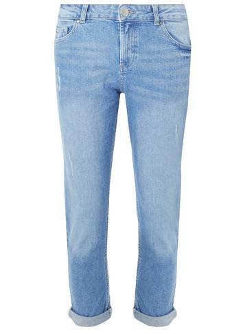 Dorothy Perkins Ice Blue Corey Crop Jeans