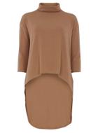 Dorothy Perkins *beige Hign Low Jumper.