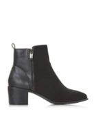 Dorothy Perkins *head Over Heels By Dune Black Patricias Ankle Boots