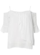 Dorothy Perkins *noisy May White Cold Shoulder Top