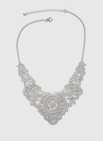 Dorothy Perkins Filigree Collar Necklace