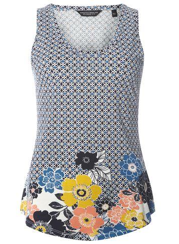 Dorothy Perkins Multi Coloured Floral Print Vest