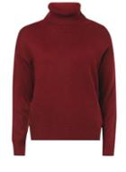 Dorothy Perkins *izabel London Burgundy Jumper