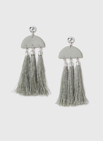 Dorothy Perkins Semi Circle Tassel Earrings