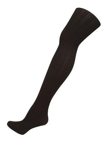 Dorothy Perkins Black Cable Knit Tights
