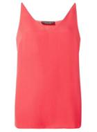 Dorothy Perkins Coral Satin Camisole Top