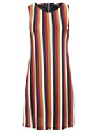 Dorothy Perkins *izabel London Wine Striped Shift Dress