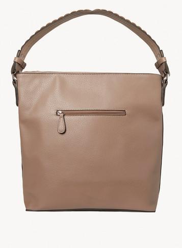 Dorothy Perkins Grey Scallop Strap Hobo Bag