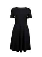 Dorothy Perkins Black T-shirt Cotton Blend Dress