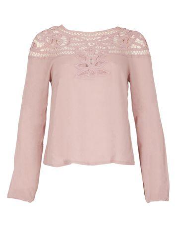 Dorothy Perkins *izabel London Dusky Pink Vintage Top