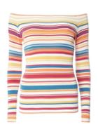 Dorothy Perkins Multi Stripe Bardot Jumper