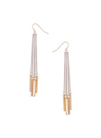 Dorothy Perkins Pink Chain Earrings