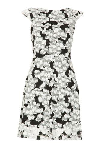 Dorothy Perkins *izabel London Black Fit And Flare Dress