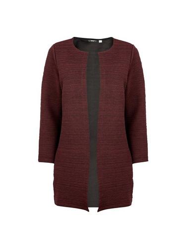 *only Wine Longline Cardigan