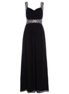 *quiz Black Embellished Maxi Dress