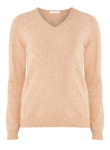 Dorothy Perkins *vila Blush V-neck Knitted Top