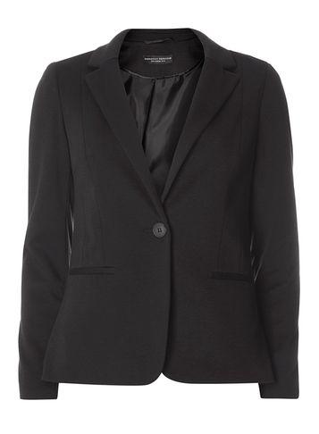 Dorothy Perkins Black Ponte Blazer