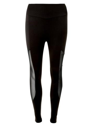 Dorothy Perkins Black Gym Leggings With Mesh