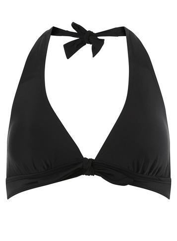 Dorothy Perkins *dp Beach Black Halterneck Bikini Top