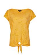 Dorothy Perkins Yellow Floral Print T-shirt
