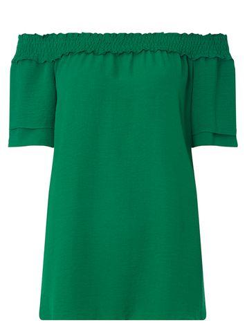 Dorothy Perkins *tall Green Bardot Top