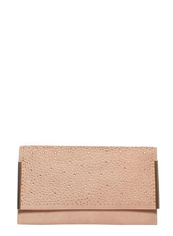 Dorothy Perkins Showcase Blush Gem Clutch Bag