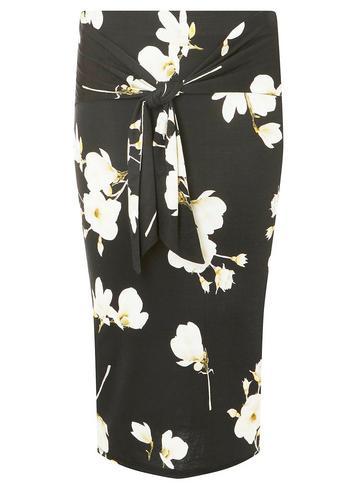 Dorothy Perkins Black Orchid Tie Pencil Skirts
